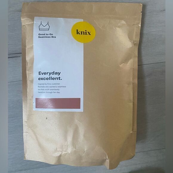 Knix Seamless Everyday Bra Pink Ginger XXXXL1 NWT and in packaging - Picture 4 of 6